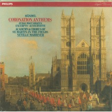 Georg Friedrich Händel / Academy Of St. Martin-in-the-Fields, The & Chorus Of St Martin In The Fields, Sir Neville Marriner - Coronation Anthems