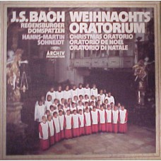 Johann Sebastian Bach - Regensburger Domspatzen, Hanns-Martin Schneidt - Weihnachtsoratorium -  Christmas Oratorio
