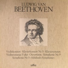 Ludwig van Beethoven - Violinkonzert • Klavierkonzert Nr. 5 • Klaviersonaten • Violinromanze F-dur • Overtüren • Symphonie Nr. 9 • Symphonie Nr. 5 