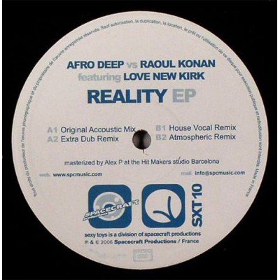 Afro Deep vs Raoul Konan Featuring Love New Kirk - Reality EP
