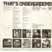 Various - That's Underground